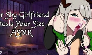 Your Shy Girlfriend Steals your Size!