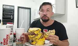 Comendo o Maior Burger King do X videos