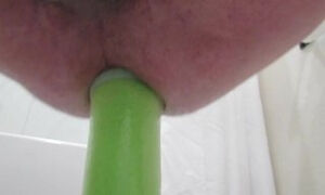 Huge double pool noodle Riding up my ass. 24 Part 2