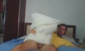 I fuck the pillow