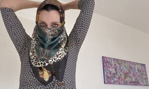 Lady Victoria Valente - Styling of Fabric Mask and Headscarf, JOI