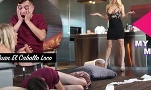 Mischievous Step Mummy Katie Morgan FucksÂ Juan El Caballo Loco