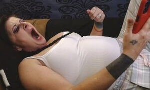 Late Night Lazy Milf Yawning