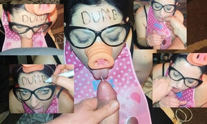 We were made to be cumsluts PIG WIFE CUM WHORE