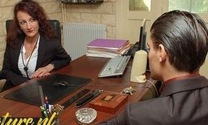 Mature Assistant Gets Ass-Fuck Ravaged In Her Office By Her Chief