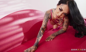 Tattooed Beauty's Mature Seduction